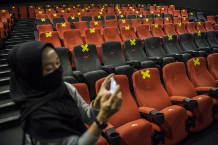 Pandemi Covid,   Kasus Landai  Pemkot Balikpapan Izinkan Bioskop Buka