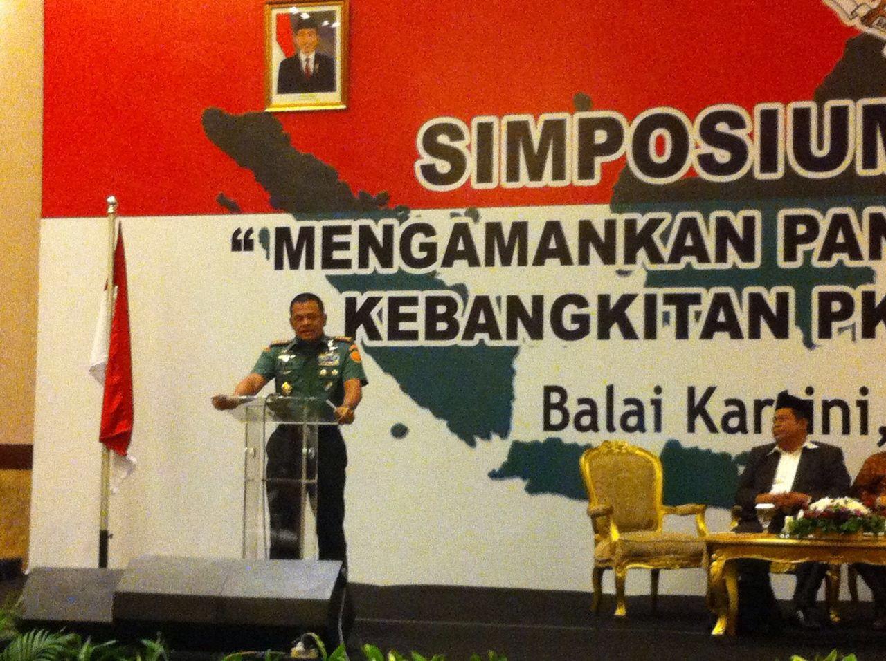 Panglima TNI Hadir di Simposium Anti-PKI