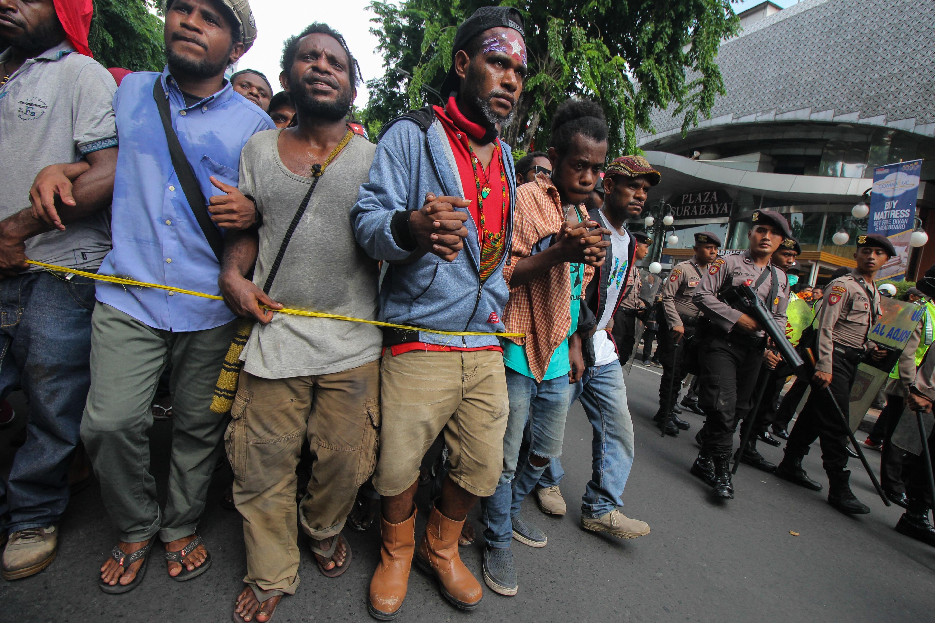 Polisi Bantah Tangkap Ratusan  Mahasiswa Saat Aksi Peringatan 1 Desember