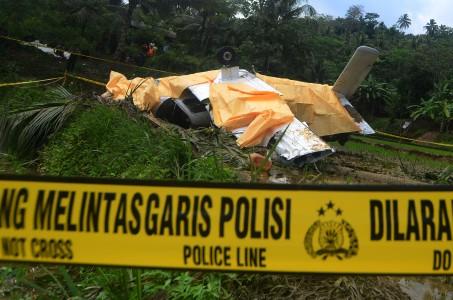 Seluruh Awak Pesawat Latih yang Jatuh, Dibawa ke Jakarta