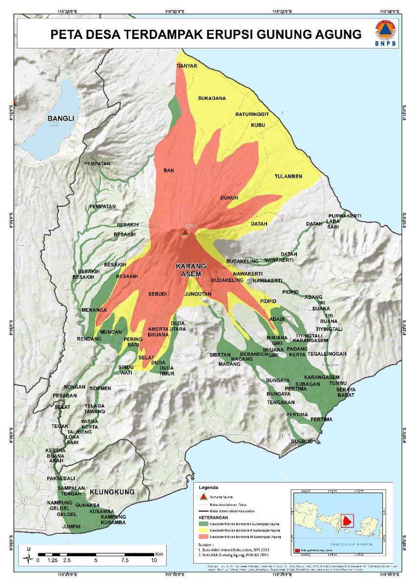 Gubernur Bali Minta Warga di Daerah Rawan Bencana Gunung Agung Mengungsi 