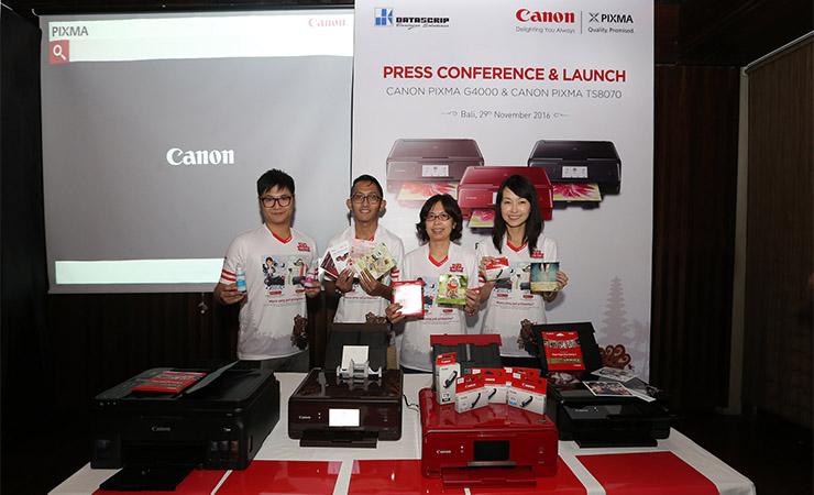 [Advertorial] Canon Luncurkan Dua Seri Printer Ink-Jet Baru: PIXMA G4000 dan PIXMA TS8070