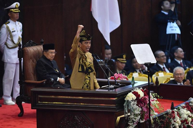 Jokowi Singgung Pimpinan Lembaga Negara Jangan Alergi Kritik