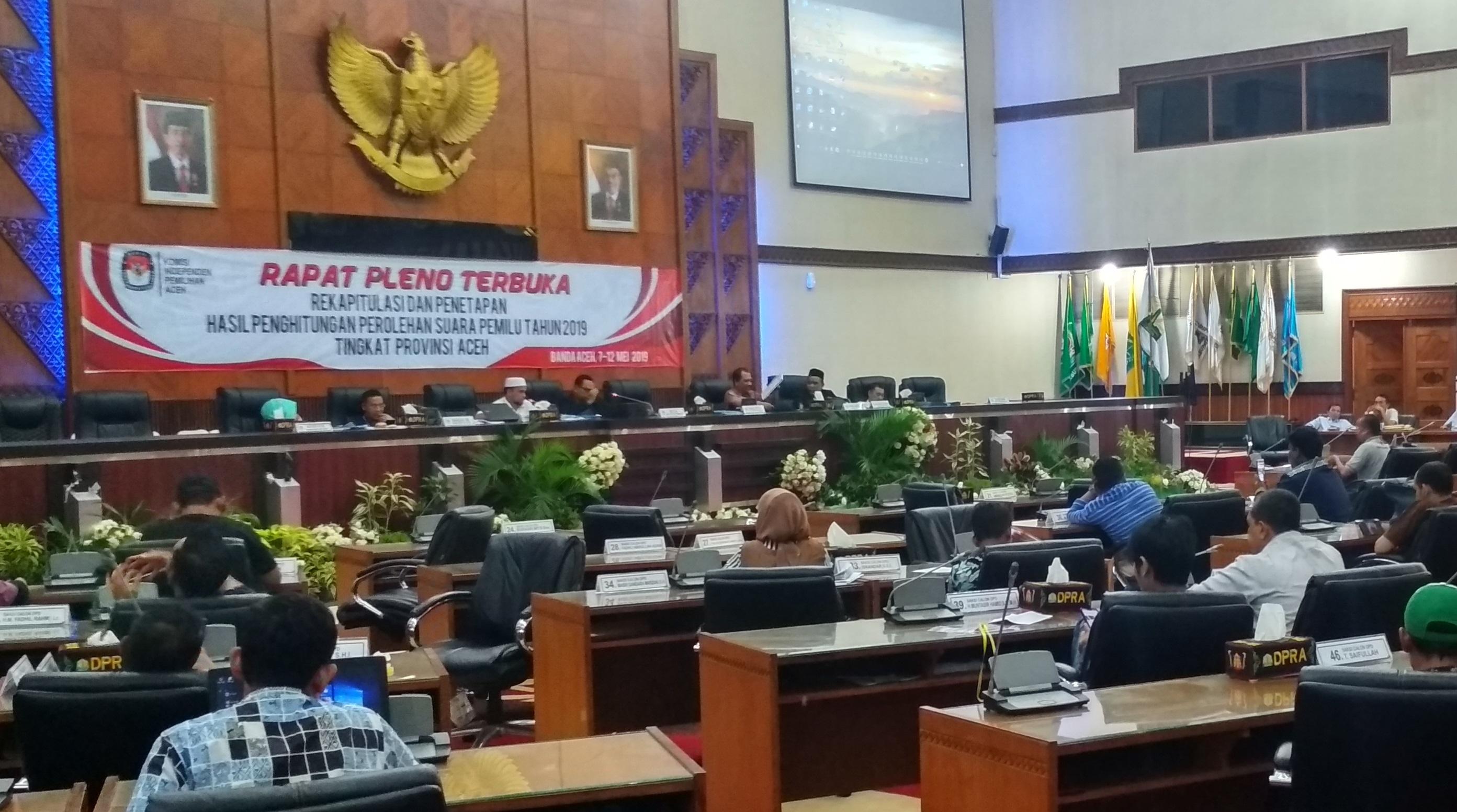 Pleno KIP Aceh, Prabowo-Sandi Menang Telak