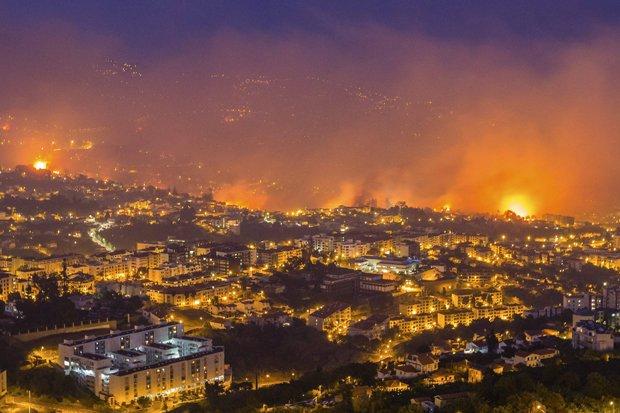 Kebakaran Hutan dan Lahan di Portugal, 400 Warga Dievakuasi 