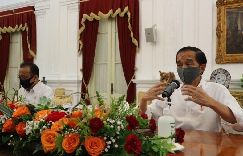 Displin Prokes Menurun, Jokowi Perintahkan Para Gubernur Tertibkan Masyarakat