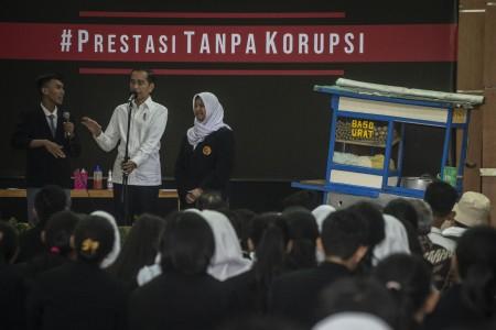 Ini Kata Jokowi soal KPK Minta Kado Perpu di Hari Antikorupsi Sedunia