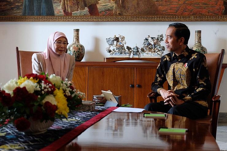 Bertemu Wakil PM Malaysia, Jokowi: Terima Kasih Bantuannya untuk Lombok dan Sulteng