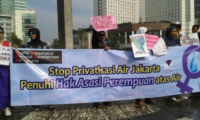 SP Jabodetabek Desak Pemerintah Hentikan Swastanisasi Air Jakarta