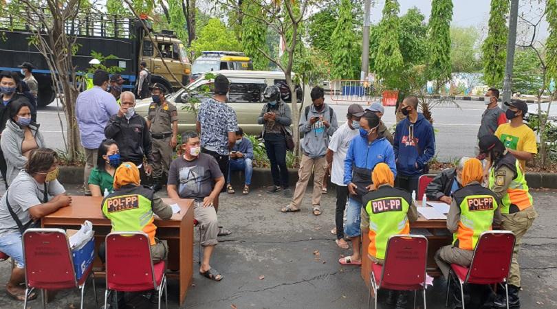 Tegakkan Protokol Kesehatan, DPRD Jateng Sidak Razia Tim Gabungan Pemkot Surakarta