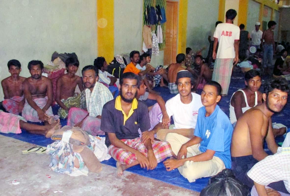 Seratusan Imigran Rohingnya di Shelter Aceh Utara Kabur