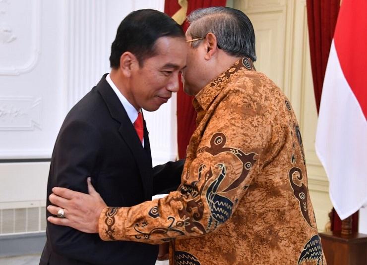 Datangi Istana, Ini yang Dibahas Jokowi dan SBY