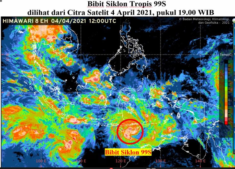 Siklon Tropis Seroja, BMKG Minta Masyarakat Waspada Gelombang Tinggi Mirip Tsunami