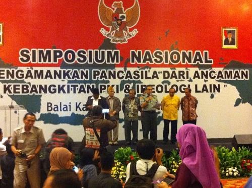 Simposium Anti-PKI Wacanakan Kudeta,  Istana Enggan Komentari