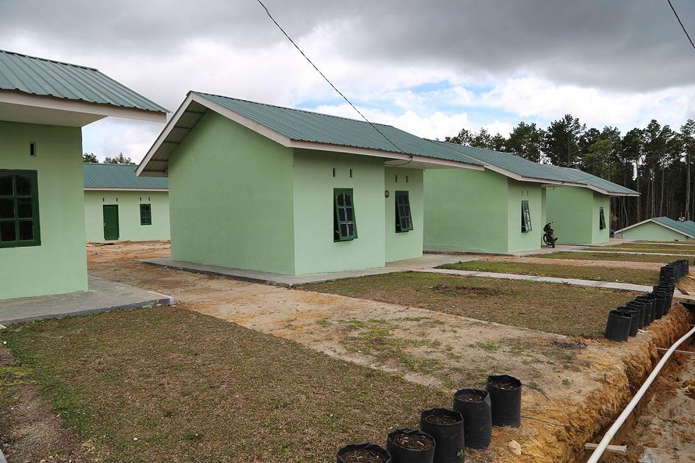 370 Rumah untuk Pengungsi Sinabung Selesai Dibangun