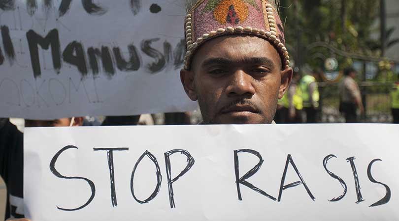 Aksi Stop Rasisme atas warga Papua