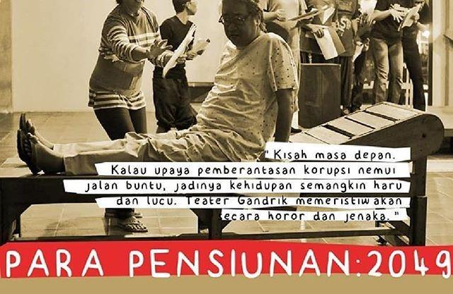 Teater Gandrik akan Pentaskan “Para Pensiunan 2049” di Jakarta