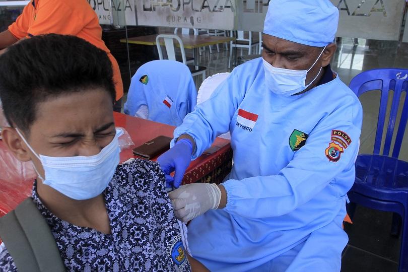 Vaksinasi di Kota Jayapura