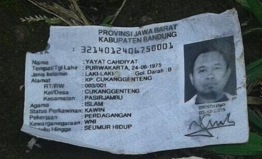 Bom Cicendo Bandung, Polisi Buru Rekan Pelaku