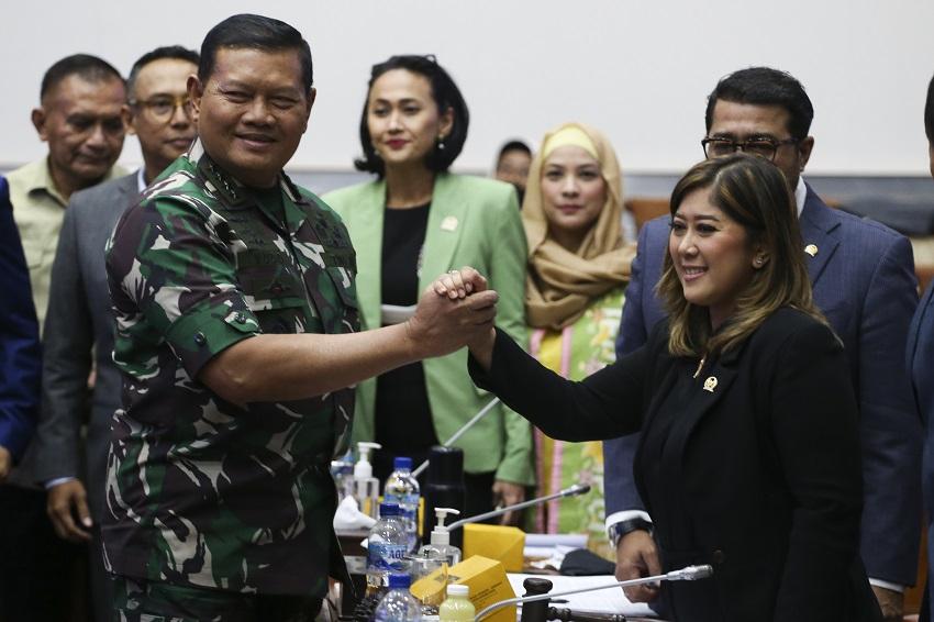 Paripurna DPR Setujui Yudo Margono  Panglima TNI
